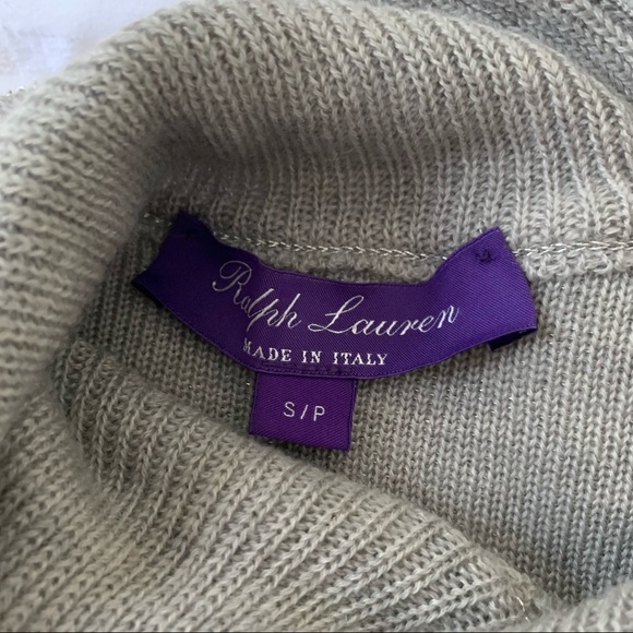 Ralph Lauren Cashmere Sweater Purple Label - Picture 2 of 14
